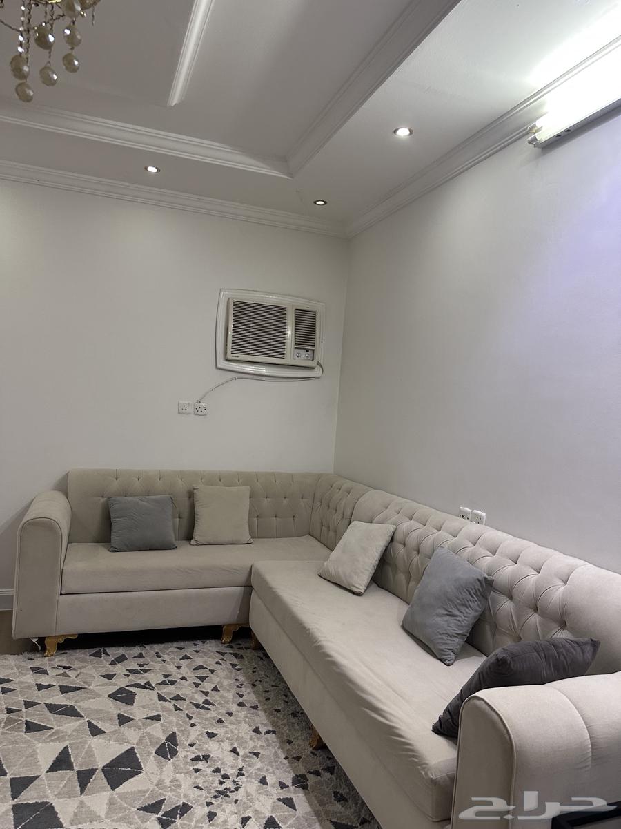 كنب حرف L اللون بيج64377404090883111