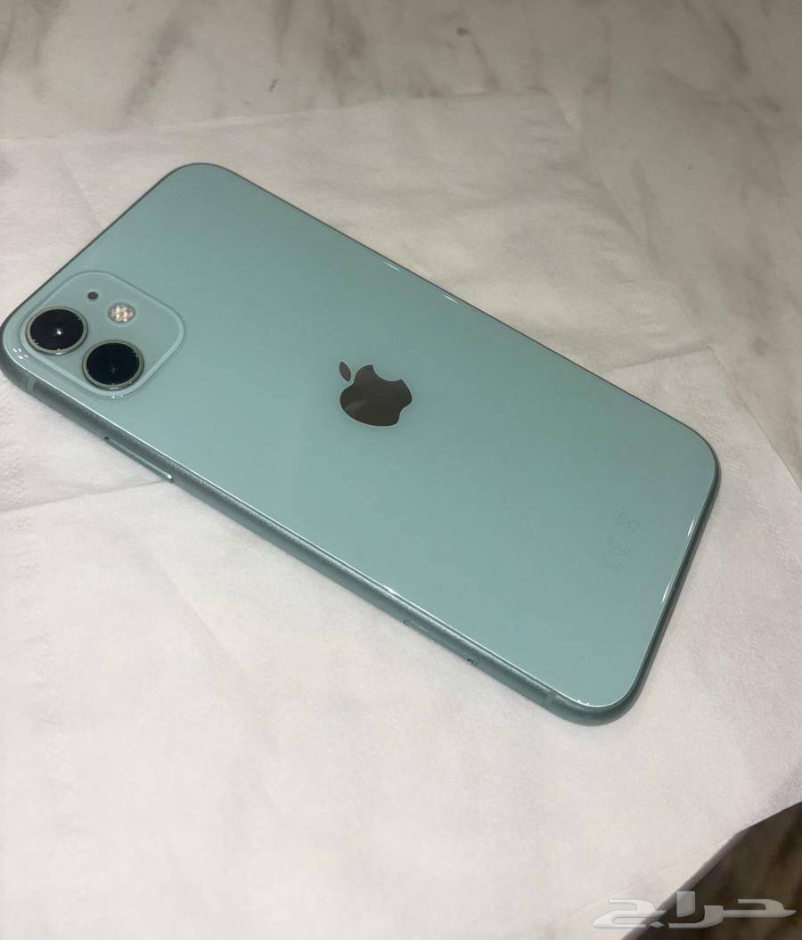 ايفون 11 تيفاني ( تفاحي ) نظيف64386585115009110