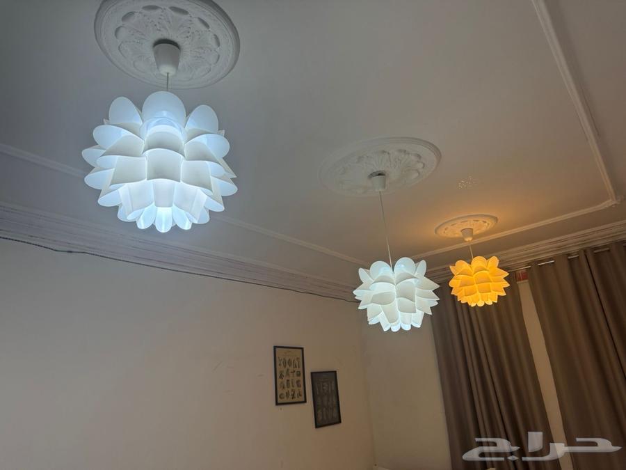 لمبات من ايكيا ولوحة جدارية64383760480385110