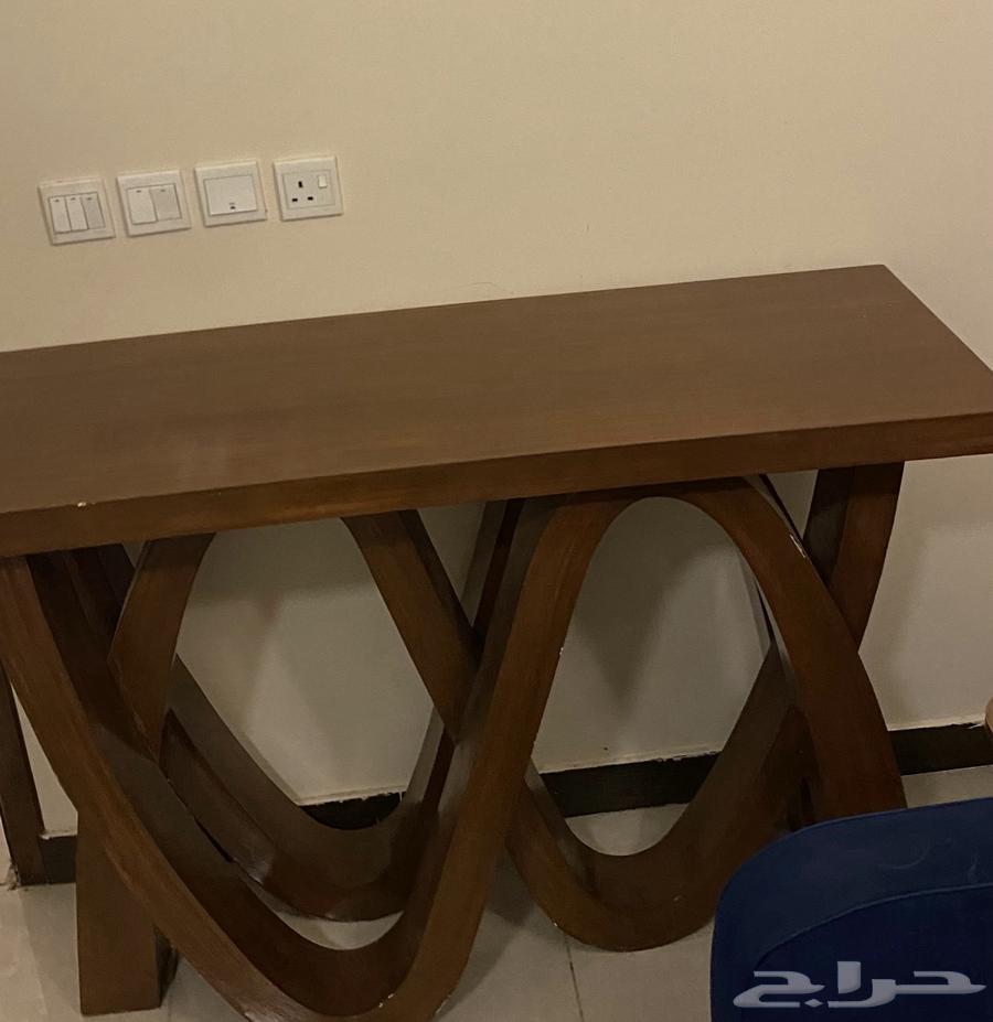 طاوله خشب جديده64391405229314111