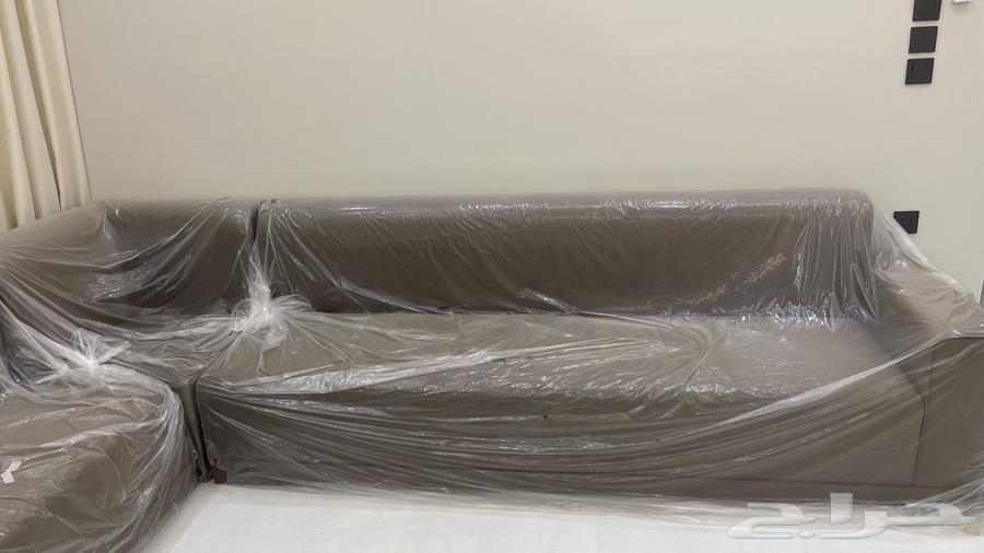 كنب 5 قطع حرف U جديد بأكياسه64598401171587112