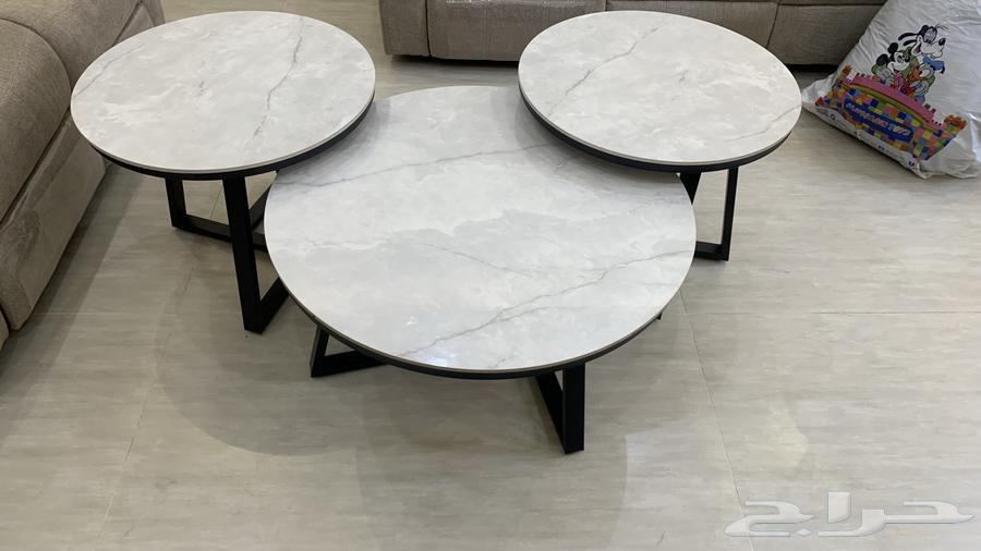 طاولات سراميك للبيع شبه جديده64388051639681110