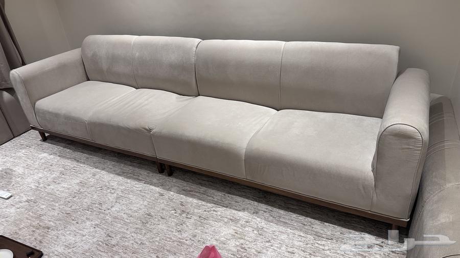 Two-piece sofa and carpet64391563429635110