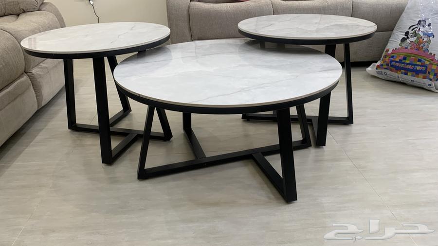 طاولات سراميك للبيع شبه جديده64388051639681111