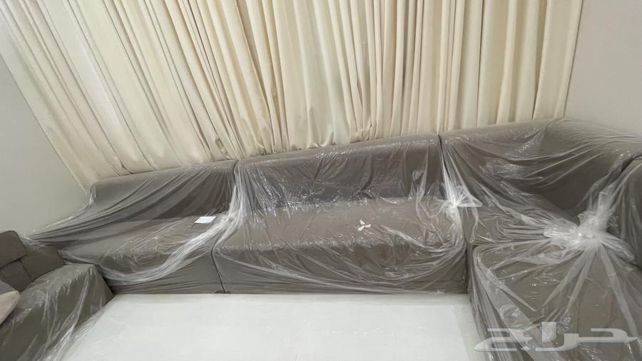 كنب 5 قطع حرف U جديد بأكياسه64598401171587113