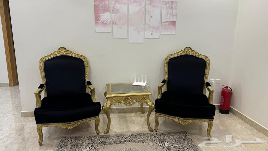 2 sofas and a luxurious table for sale64377447318018111