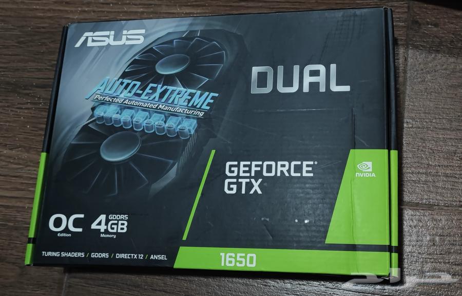For sale: ASUS Dual GTX 1650 OC 4GB Graphics Card64385105741698110
