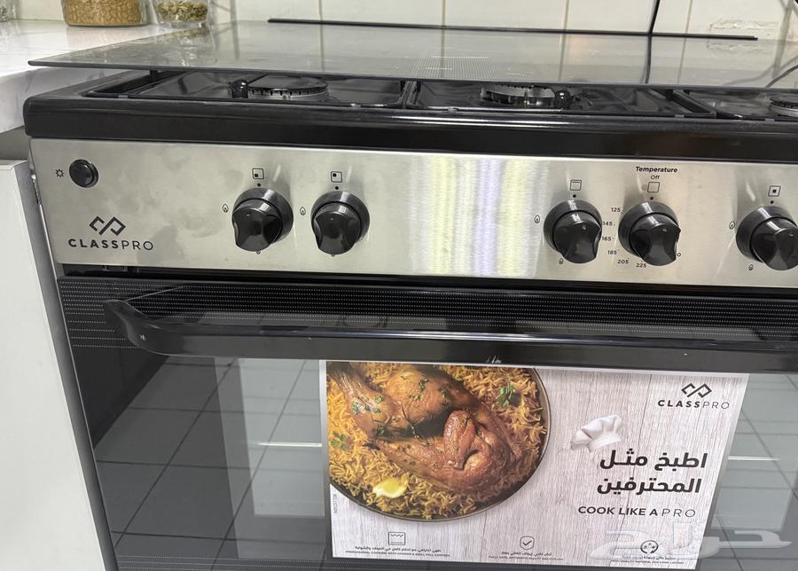 فرن غاز شركة كلاس برو (جديد لم يتم استعماله) مقاس 90x6064392045794179110