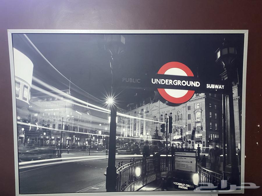 لوحات جدارية من ايكيا للبيع شبه جديدة64386207006209111