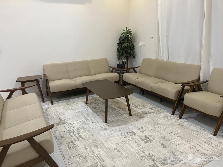 Couch set with tables from CW, Malaysian wood64379137972226110