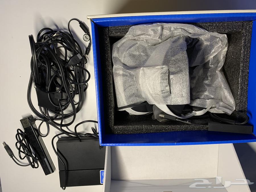 نظارة بلايستيشن VR نظيفة جدا  مع قطعة بلايستيشن 564388245567490113