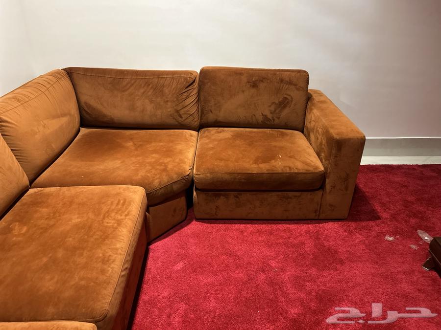 كنب هوم سنتر جديد مشتراه ب 6000 البيع ل اعلى سوم64390706546178111