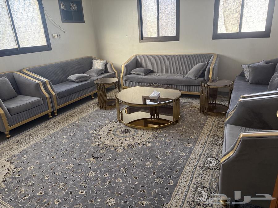 Clean sofa with tables64386347056770110