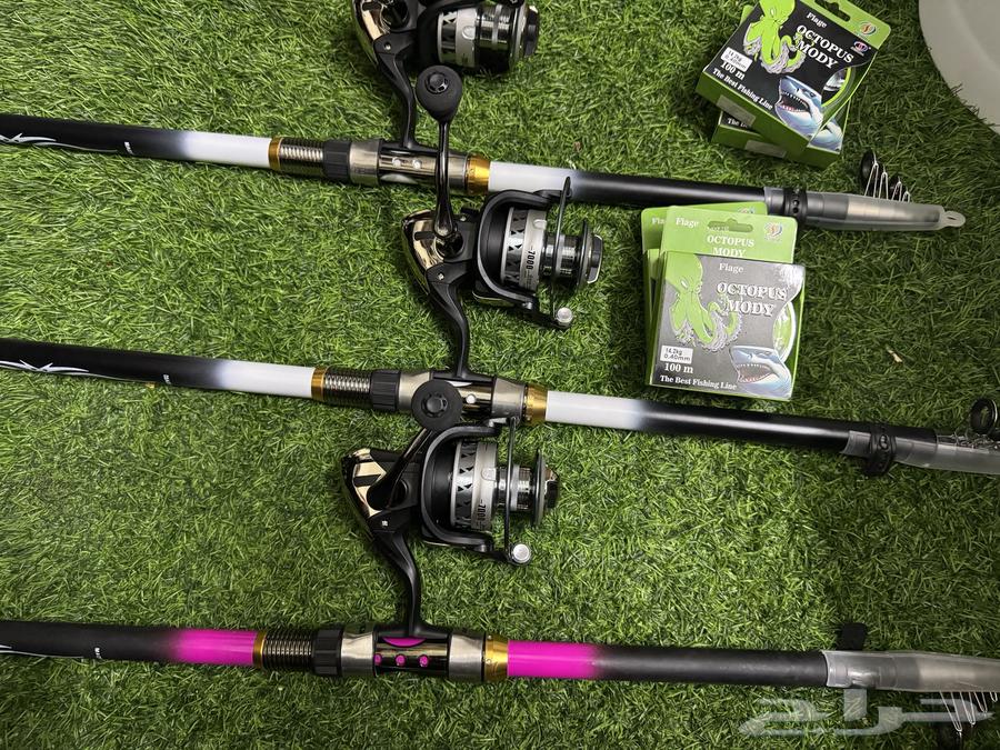 سناره صيد كامله مع خيط64391229240066111