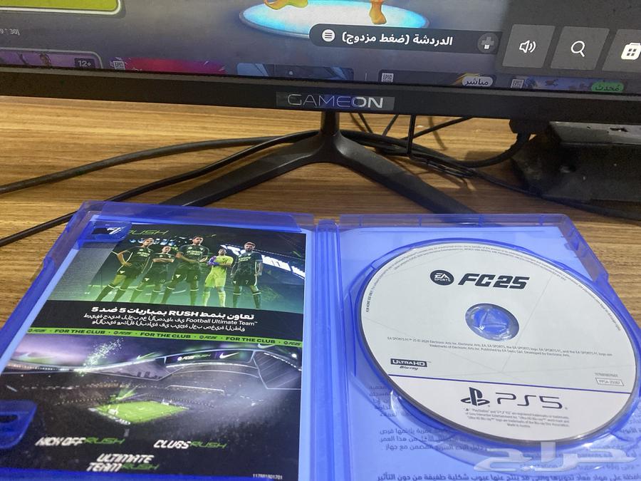 شريط فيفا 25 او fc نظيف جدا64385592726531111