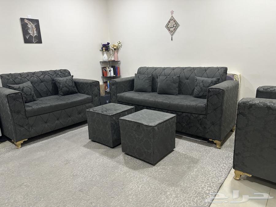 طقم مميز كنب مع طاولتين64391522708355111