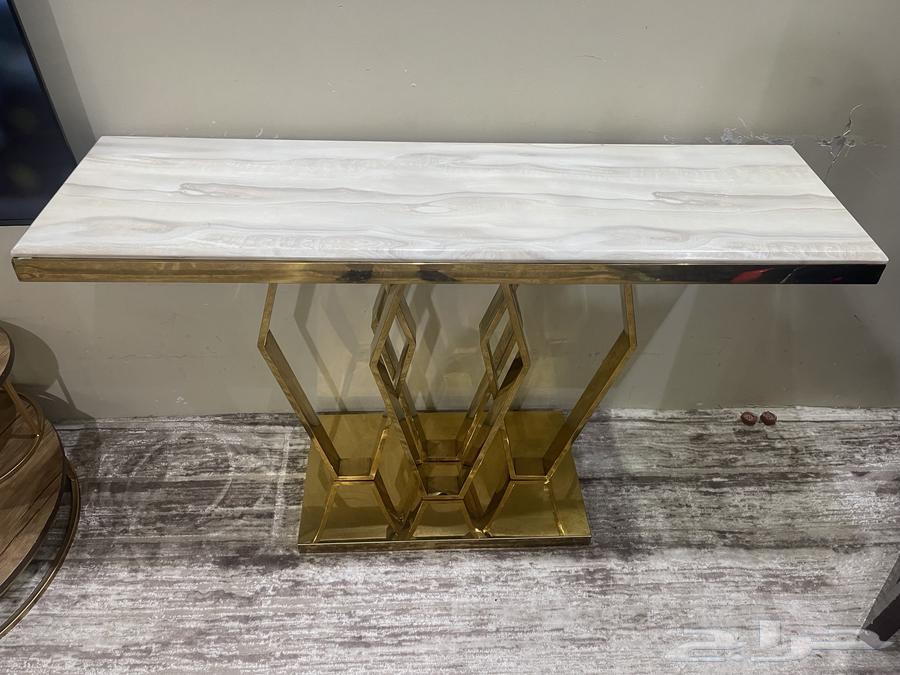 Reception table with royal marble64385956375811110