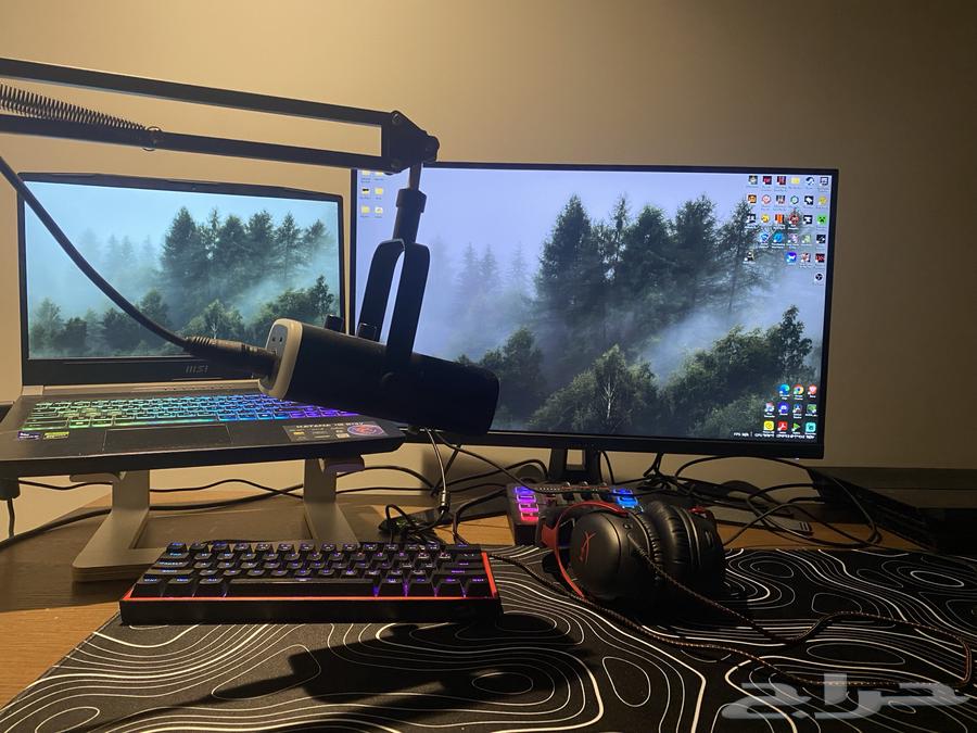 Complete setup with all accessories64378178797443111