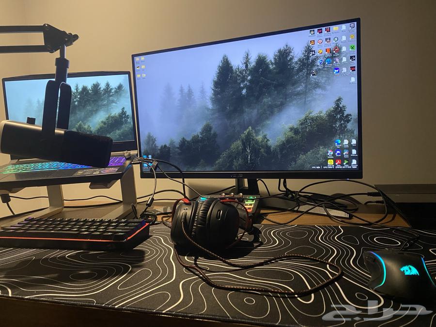 Complete setup with all accessories64378178797443110