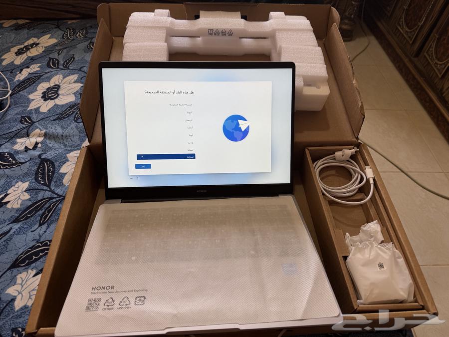 لابتوب هونر اكس 14 لسه جديد لم يستخدم مساحه 512 رام1664389280254467110