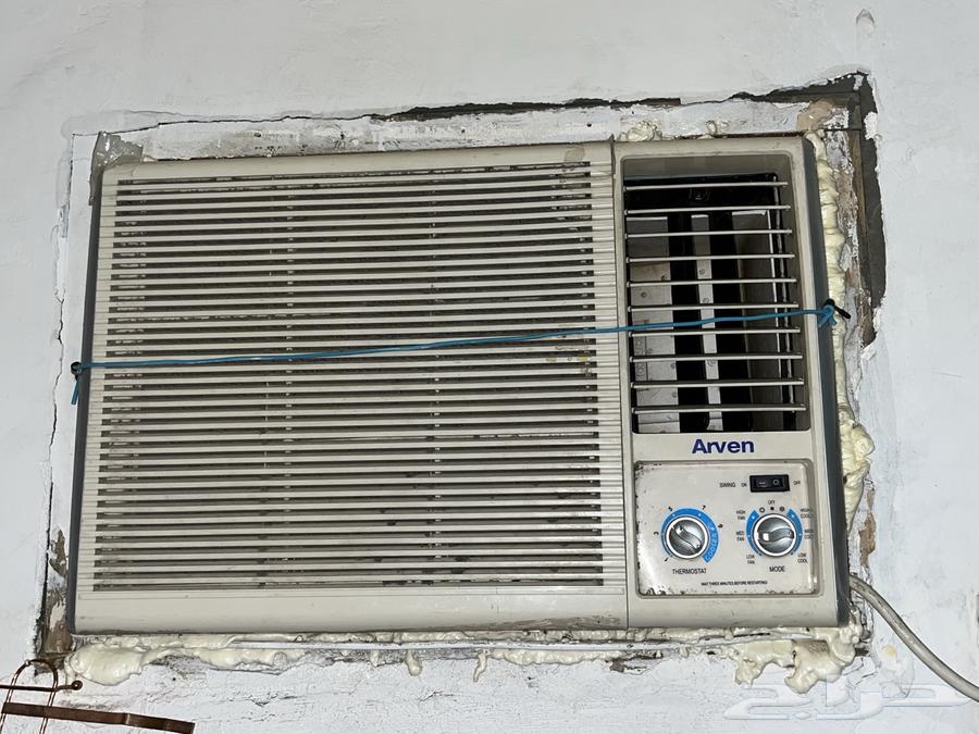 For sale, a clean and cold air conditioner, God willing, and an iron bed64379311835009110