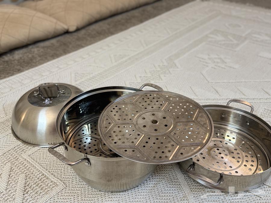 للبيع قدر منتو ستانلس ستيل64382155617026114