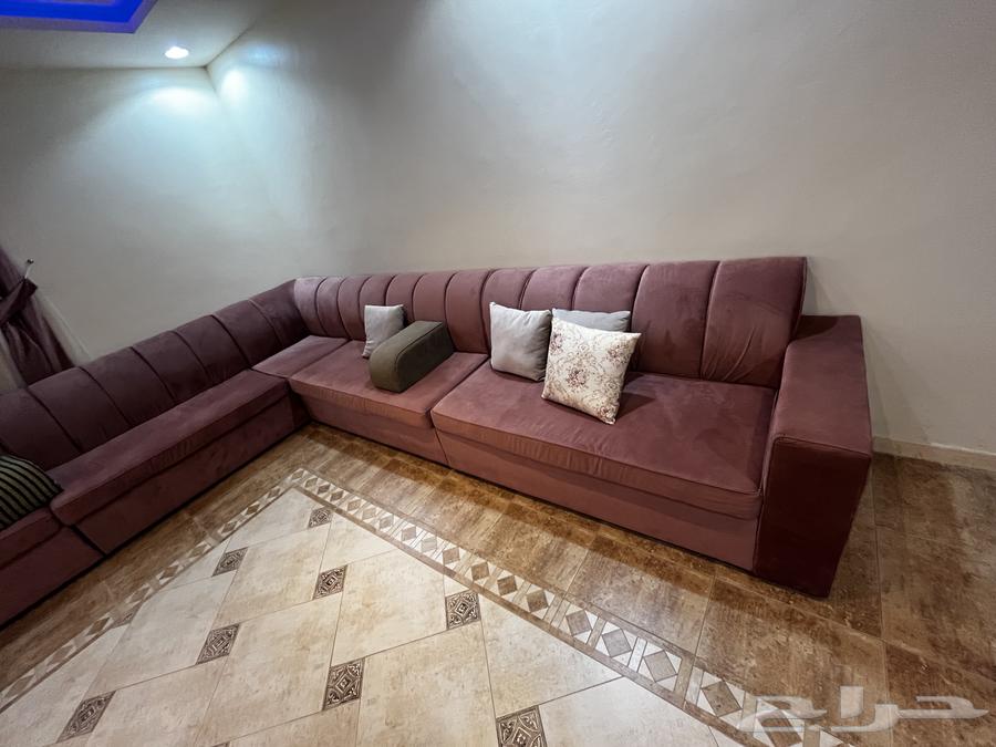 كنب مجلس كامل مع الستائر64384855692162110