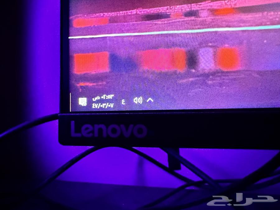 مع شاشتين وماوس قلوريس وكيبورد ريد دراقونPC بي سي للبيع64382873643522114