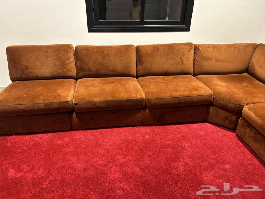 كنب هوم سنتر جديد مشتراه ب 6000 البيع ل اعلى سوم64390706546178110