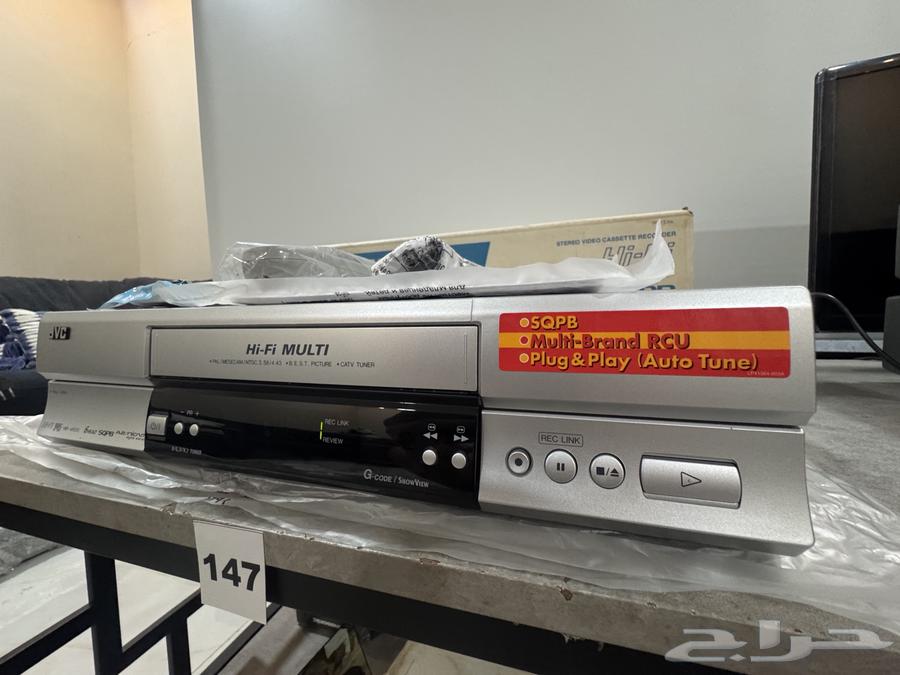 جهاز فيديو (VHS) جديد JVC ست روس هاي فاي ستيريو - بند (147)64391549704449112