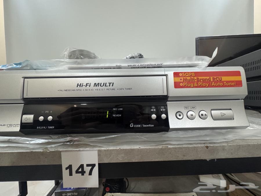 جهاز فيديو (VHS) جديد JVC ست روس هاي فاي ستيريو - بند (147)64391549704449114
