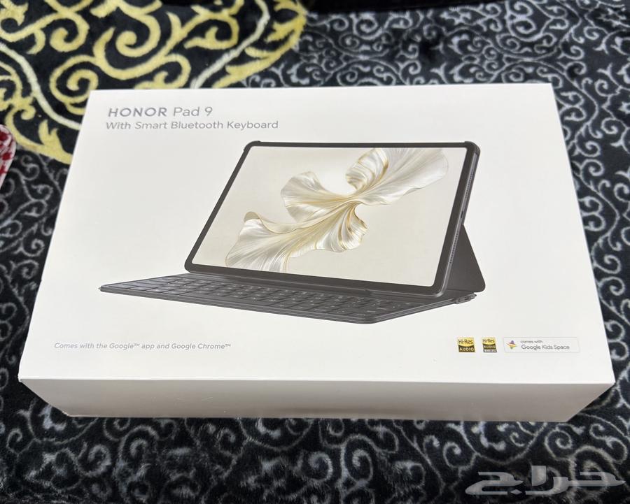 ايباد هونر باد 9 نظيف جدا وأغراضه جميعها معاه لم تستخدم64386291052419110