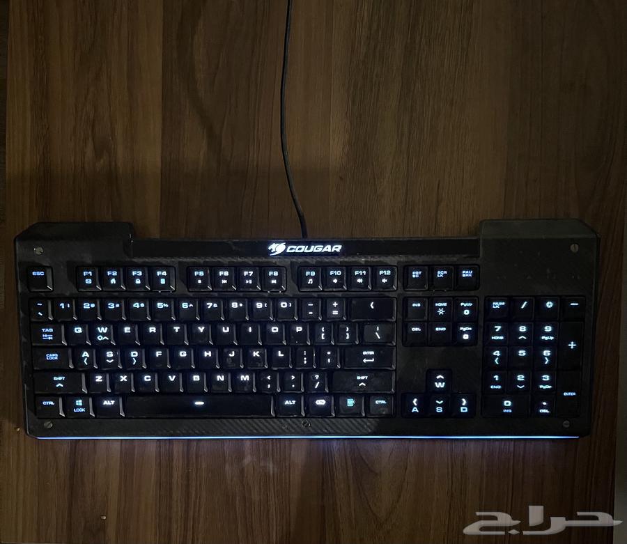كيبورد ماوس قيمنق بإضاءة RGB64378701859714110