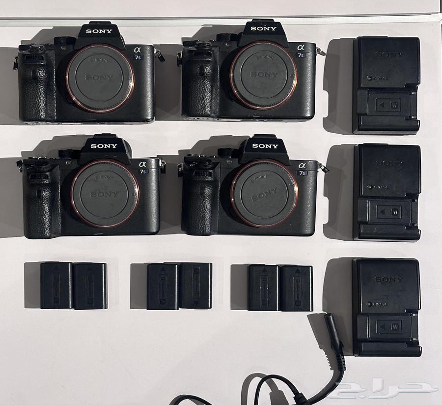كاميرات سوني للبيع مع بطاريات وشواحن- SONY CAMERA A7s ii64390416575234110