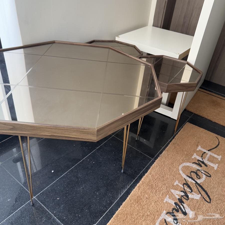 Shelves and coffee tables and side tables for sale with a free lamp64392305607041112