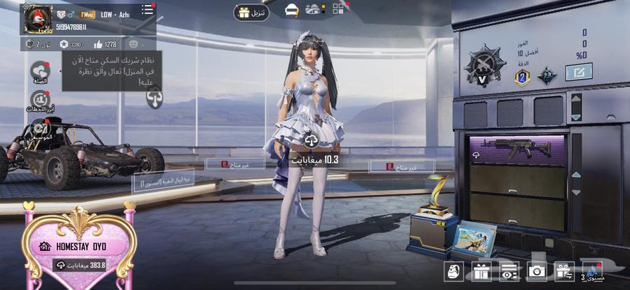 حساب ببجي عالميه64382390621953113