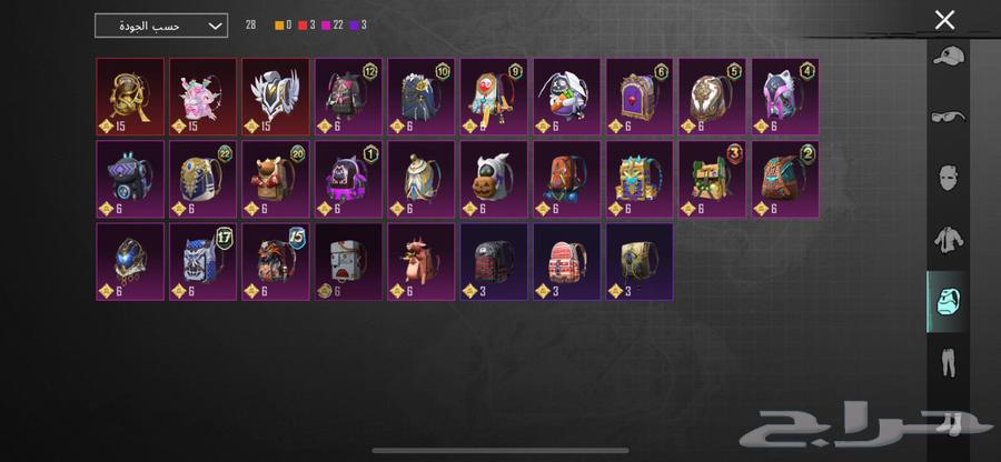 حساب ببجي للبيع لفل 7864388037690370112