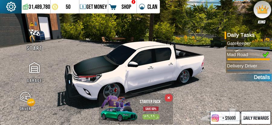 حساب كار بار كنق للبيع متعوب عليه ومشحون وبه كل السيارات64388315640707111