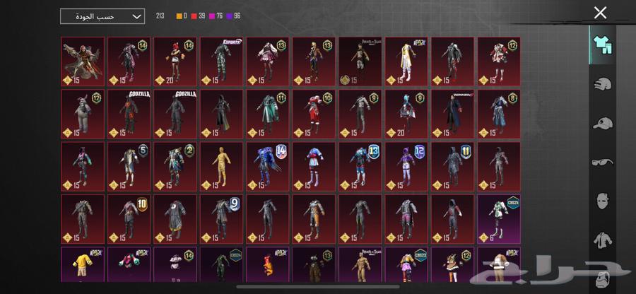 حساب ببجي لفل 72 من الموسم الثاني64385635104003110