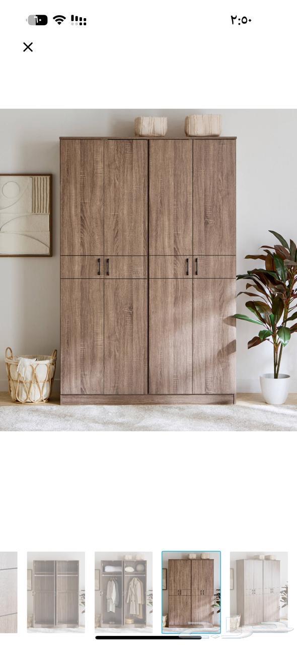 دولاب ملابس 4 أبواب بحالة ممتازة للبيع64387481309441112