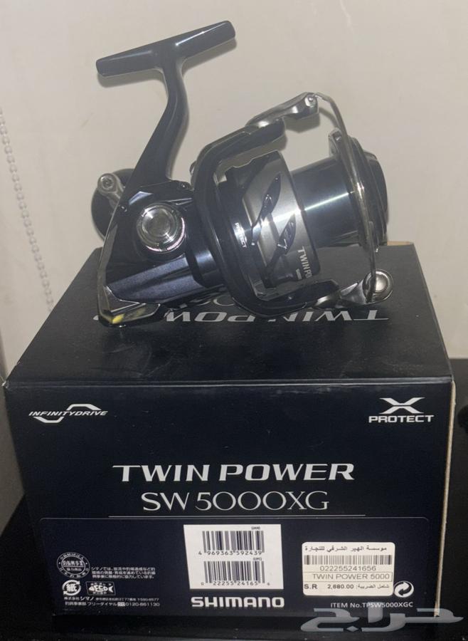 مكينه صيد شيمانو توين باور 5000 للبيع جديده غير مستعمله64391243391746111