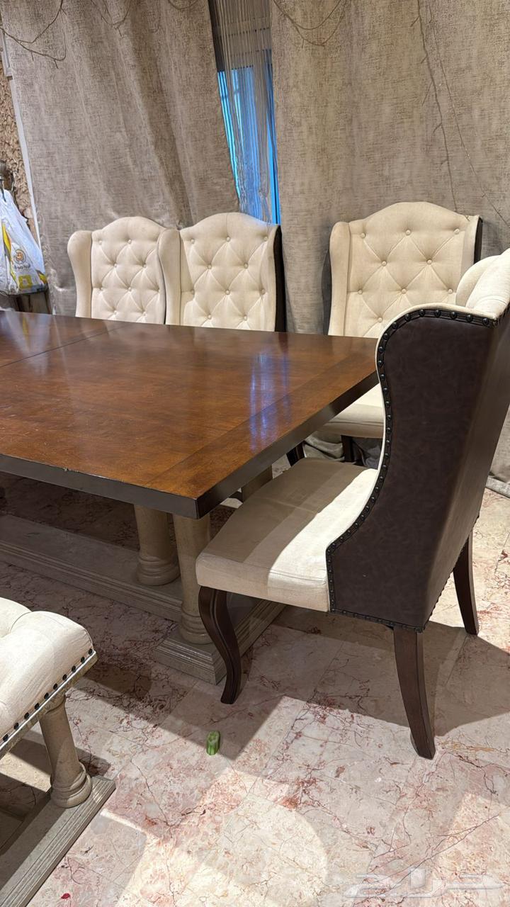 طاوله رجوله رخام ومن فوق خشب64390967654531111