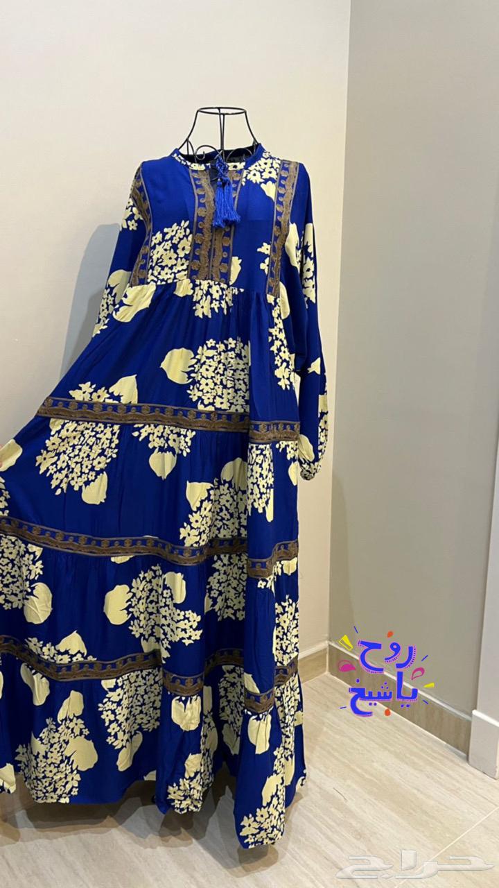 جلابيات قطن 100   وتطريز يدوي فاخرر بسعار جميلة وعروض جبا64378353623681114