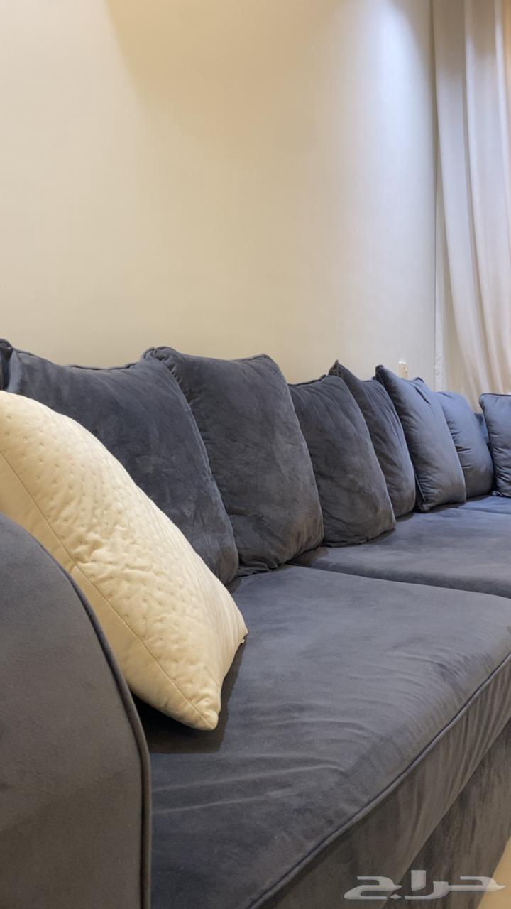 8-Person Sofa and Coffee Table from IKEA, 2 Side Tables64383857542403110