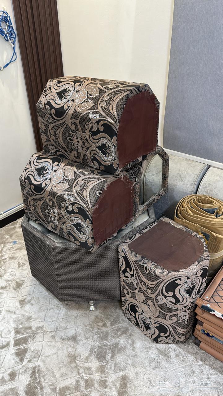 Men's Majlis Sofa for Sale with Curtain, Table, Four Cushions, and Cooler64385733410691113