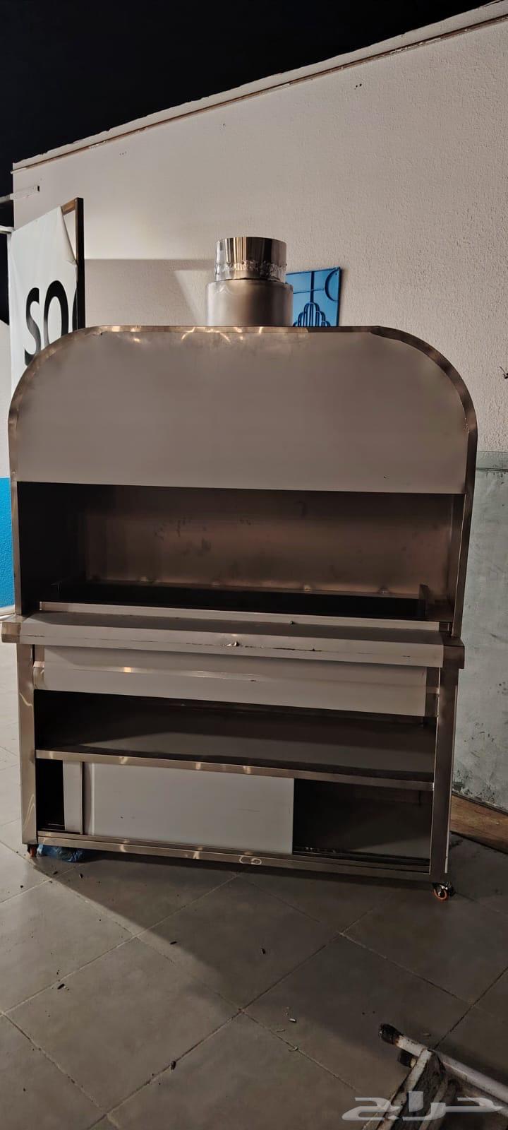 مدخنة فحم استيل جديده64382169345027110