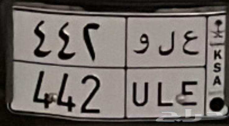 لوحة (ع ل و) مميزة بإصدار قديم وجديد64534943204098110