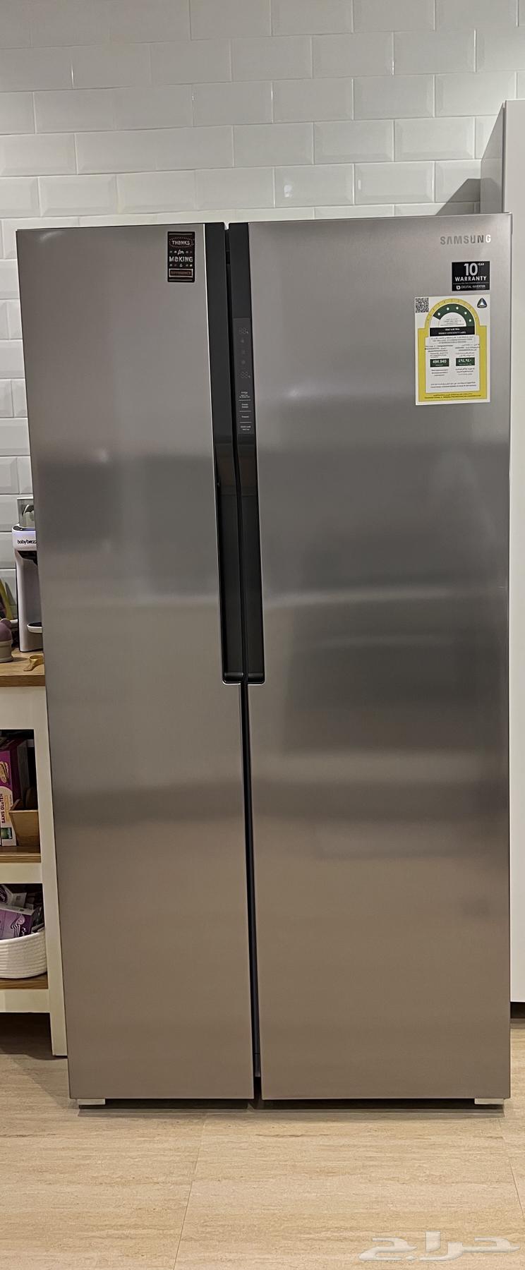 ثلاجة سامسونق بابين دولابي 19.8 قدم64389045355266112