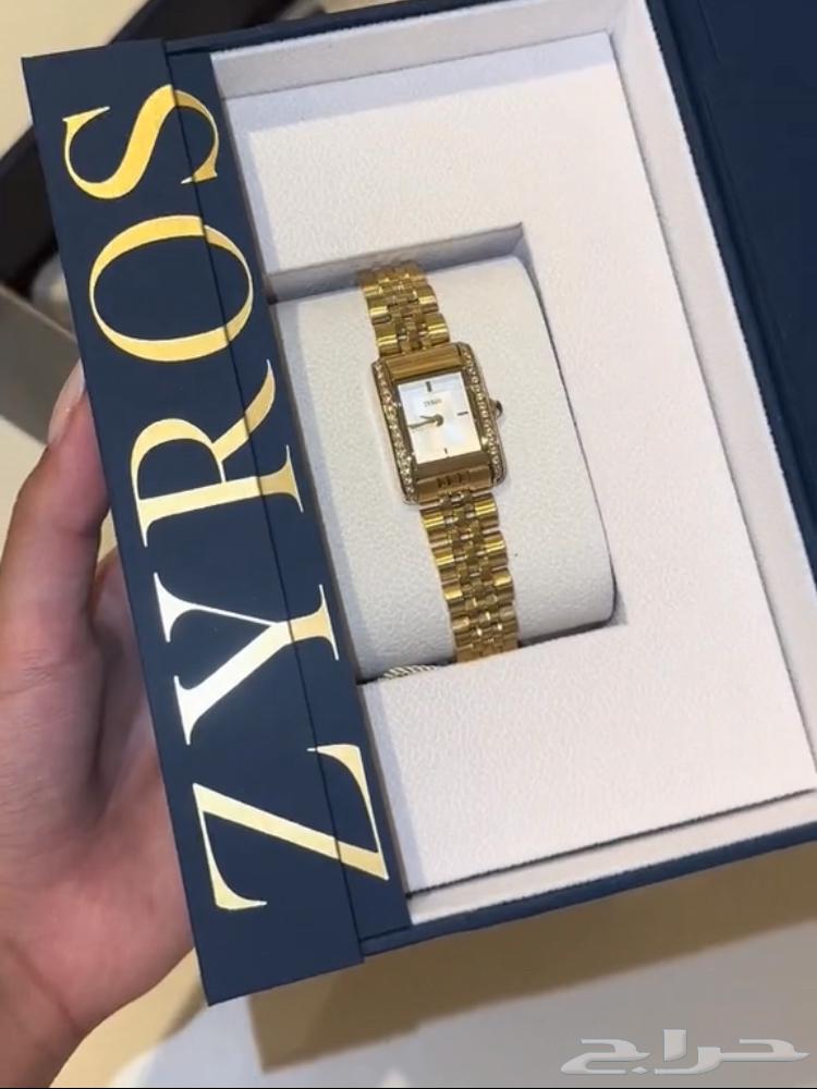 بوكس ساعة نسائية من زايروس جديدة وتنفع هدية64379355731201111