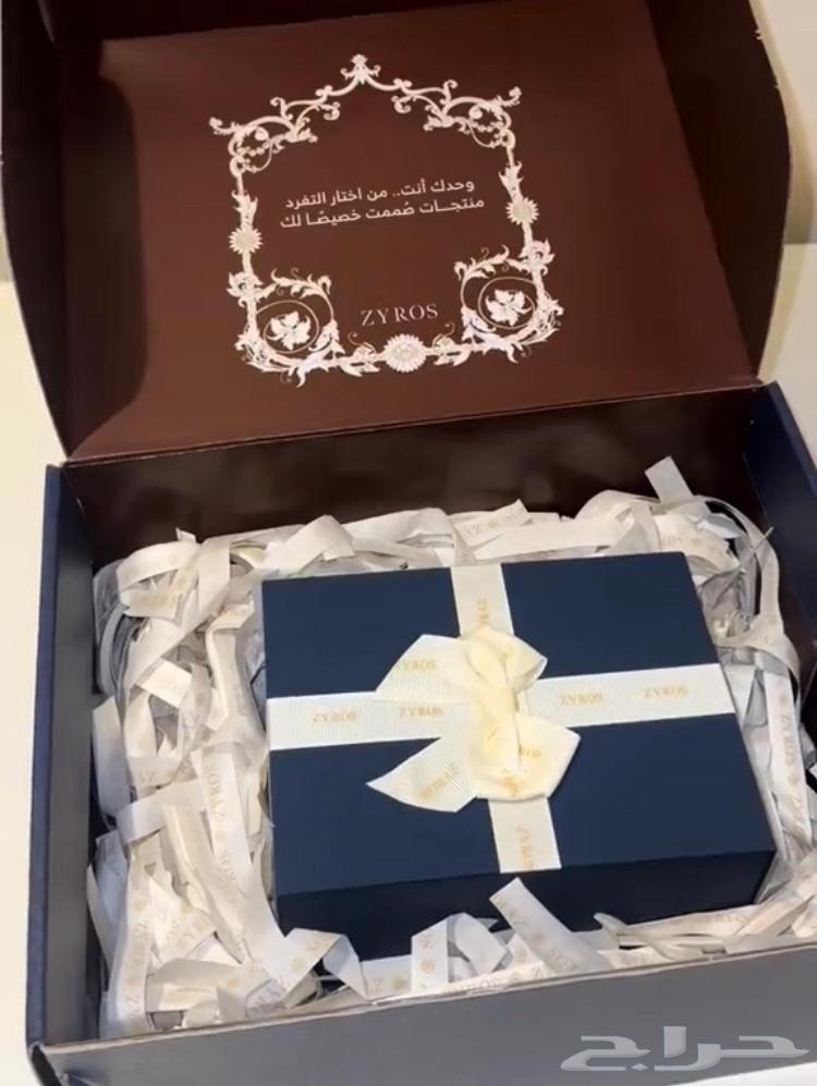بوكس ساعة نسائية من زايروس جديدة وتنفع هدية64379355731201112